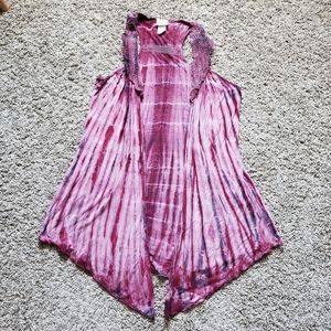 **Daytrip Tie Dye Sleeveless Vest
